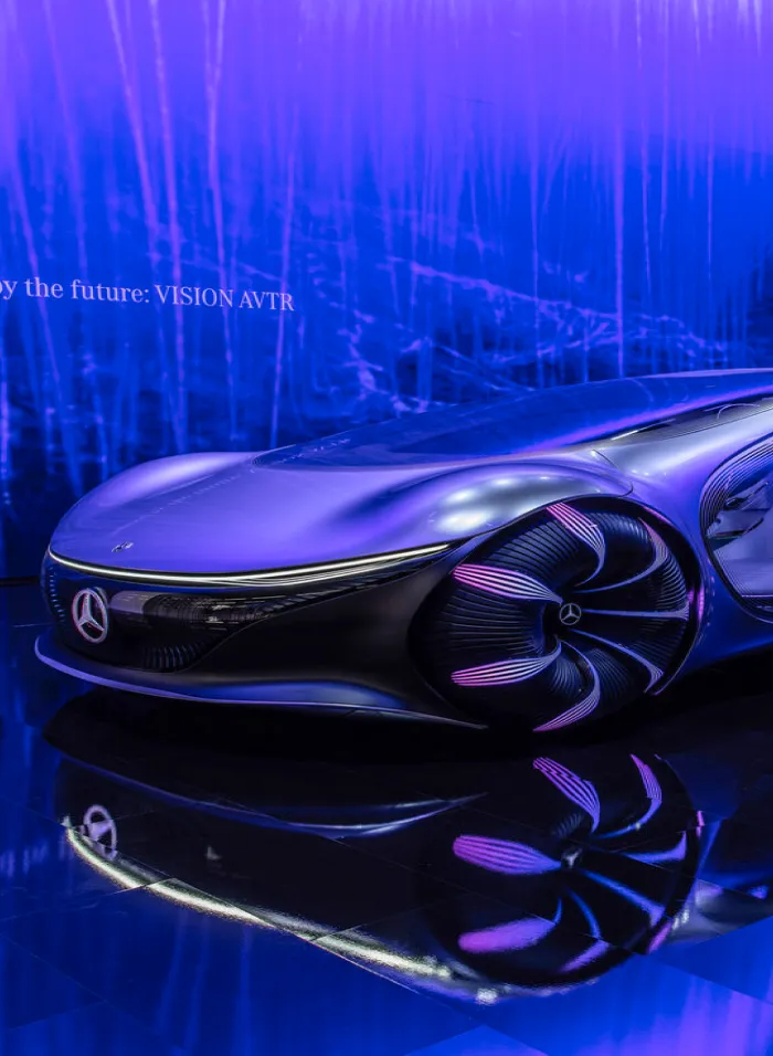 Voiture futuriste
